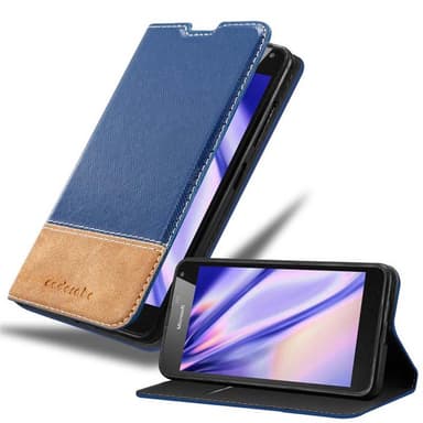 Nokia Lumia 650 Deksel Case Cover (blå)