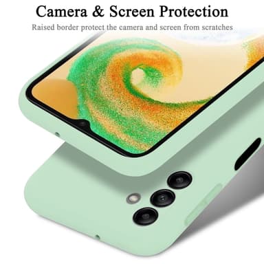 Samsung Galaxy A04s silikondeksel case (grønn)