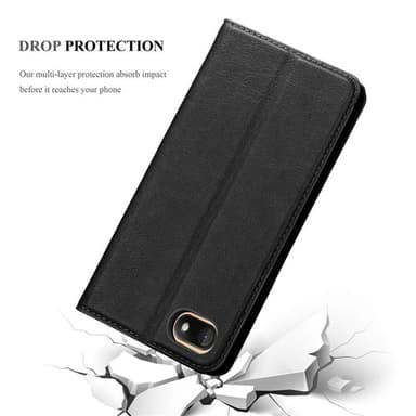WIKO SUNNY 3 lommebokdeksel case (svart)