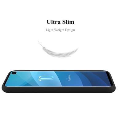 Deksel Samsung Galaxy S10 PLUS Silikon cover (svart)