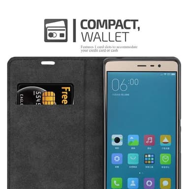 Sony Xperia E3 lommebokdeksel case (brun)