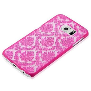 Samsung Galaxy S6 EDGE Hardt Deksel Cover (rosa)