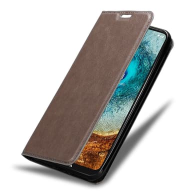 Nokia X10 / X20 lommebokdeksel case (brun)
