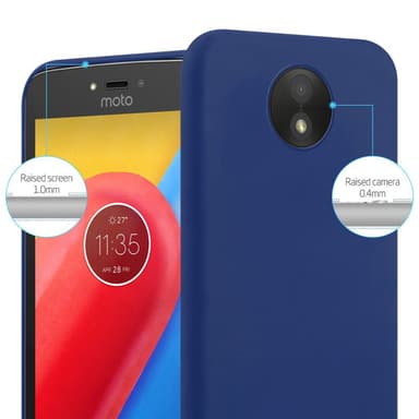 Deksel Motorola MOTO C Silikon cover (blå)