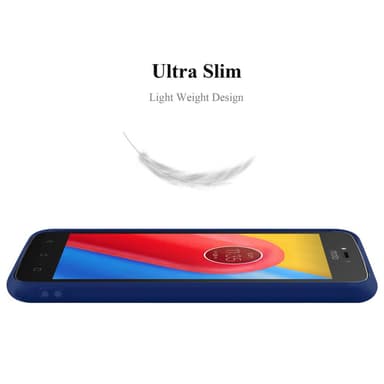 Deksel Motorola MOTO C Silikon cover (blå)