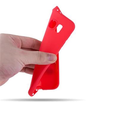 Deksel Samsung Galaxy S6 Silikon cover (rød)