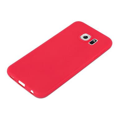 Deksel Samsung Galaxy S6 Silikon cover (rød)