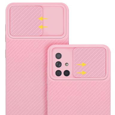 Deksel Samsung Galaxy A71 4G cover (rosa)