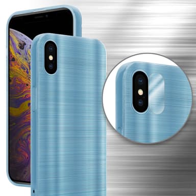 iPhone XS MAX Silikondeksel Beskyttelse (turkis)
