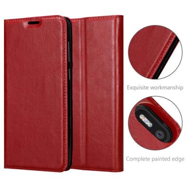 BQ Aquaris X5 lommebokdeksel case (rød)