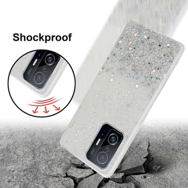 Xiaomi 11T / 11T PRO Silikondeksel Glitter