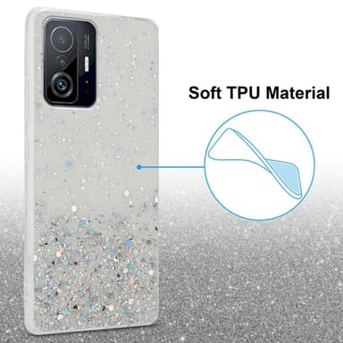 Xiaomi 11T / 11T PRO Silikondeksel Glitter
