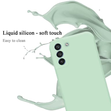 Samsung Galaxy S21 FE silikondeksel case (grønn)