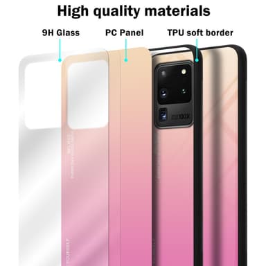 Deksel Samsung Galaxy S20 ULTRA Case Cover (svart)