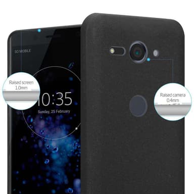 Deksel Sony Xperia XZ2 COMPACT case (svart)