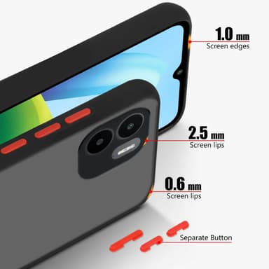 Xiaomi RedMi A1 Deksel Case Cover (Svart)