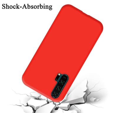 Honor 20 PRO silikondeksel case (rød)