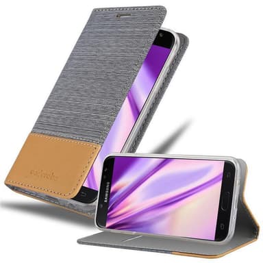 Samsung Galaxy J7 2017 lommebokdeksel etui (grå)