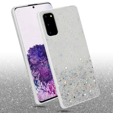 Samsung Galaxy S20 Silikondeksel Glitter