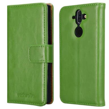 Nokia 8 Sirocco lommebokdeksel etui (grønn)