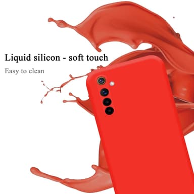 Realme 6 4G / 6s silikondeksel case (rød)