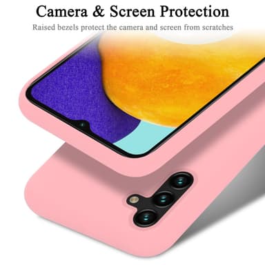 Samsung Galaxy A13 5G silikondeksel case (rosa)