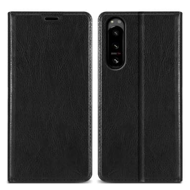 Sony Xperia 5 IV lommebokdeksel case (svart)