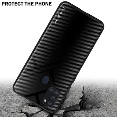 Samsung Galaxy A21s Deksel Case Cover (svart)