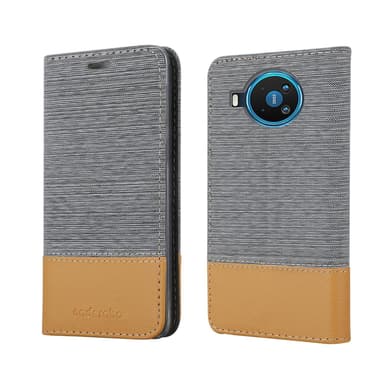 Nokia 8.3 lommebokdeksel etui (grå)
