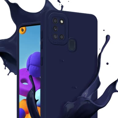 Samsung Galaxy A21s Deksel case (blå)
