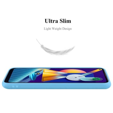 Deksel Samsung Galaxy A11 / M11 Silikon cover (blå)