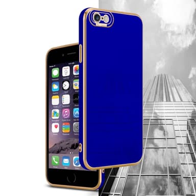 iPhone 6 PLUS / 6S PLUS silikondeksel cover (blå)