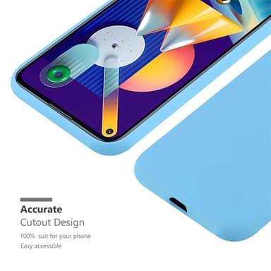 Deksel Samsung Galaxy A11 / M11 Silikon cover (blå)