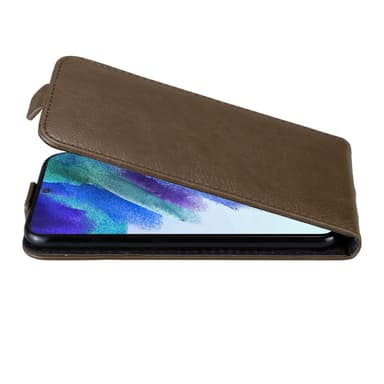 Samsung Galaxy S22 PLUS deksel flip cover (brun)