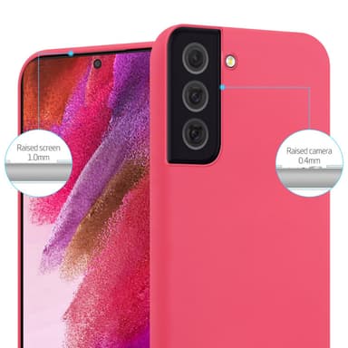 Deksel Samsung Galaxy S22 PLUS Silikon cover (rød)