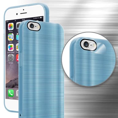 iPhone 6 / 6S Silikondeksel Beskyttelse (turkis)