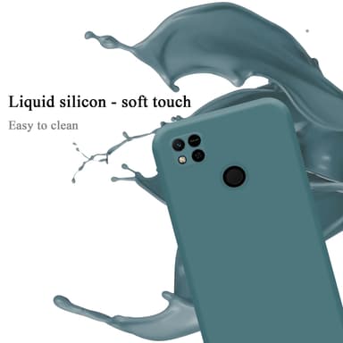 Xiaomi RedMi 9C / RedMi 10A silikondeksel case (grønn)