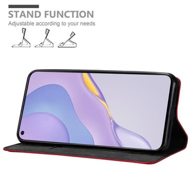 Huawei NOVA 7 5G lommebokdeksel case (rød)