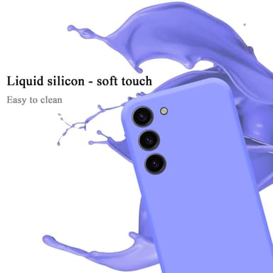 Samsung Galaxy S23 silikondeksel case (lilla)