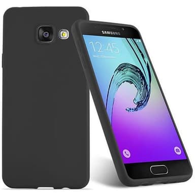 Deksel Samsung Galaxy A3 2016 Silikon cover (svart)