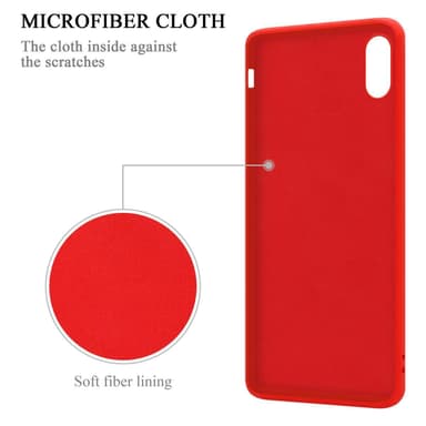 Deksel iPhone XR Ring Case (rød)