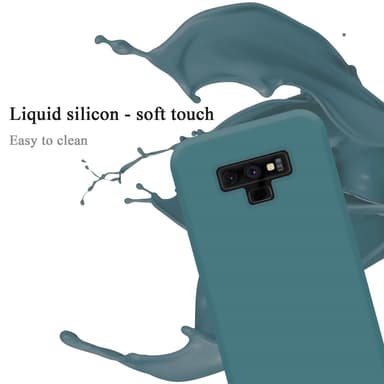 Samsung Galaxy NOTE 9 silikondeksel case (grønn)