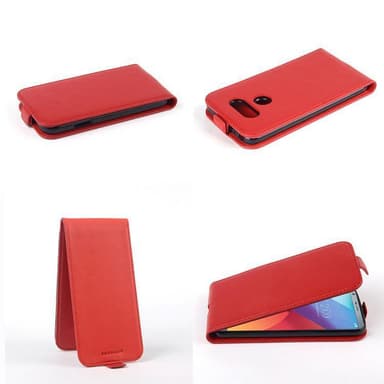 LG G6 Deksel Cover Etui (rød)