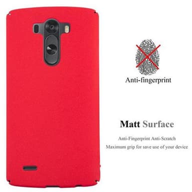 LG G3 Hardt Deksel Cover (rød)