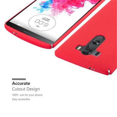 LG G3 Hardt Deksel Cover (rød)