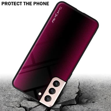 Samsung Galaxy S21 5G Deksel Case Cover (rosa)