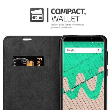 WIKO VIEW MAX lommebokdeksel case (brun)