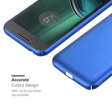 Deksel Motorola MOTO G4 PLAY Case Cover (blå)