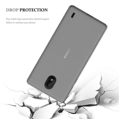 Nokia 1 PLUS deksel ultra slim (gjennomsiktig)