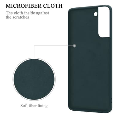 Deksel Samsung Galaxy S21 PLUS Ring Case (grønn)